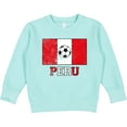thumbnail image 2 of Inktastic Peruvian Soccer Toddler Sweatshirt, 2 of 4