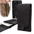 thumbnail image 2 of 6 pulgadas multifunción exterior universal que funciona la bolsa de la correa de la cintura de la funda táctica bolsa de teléfono móvil (ejército verde), 2 of 4