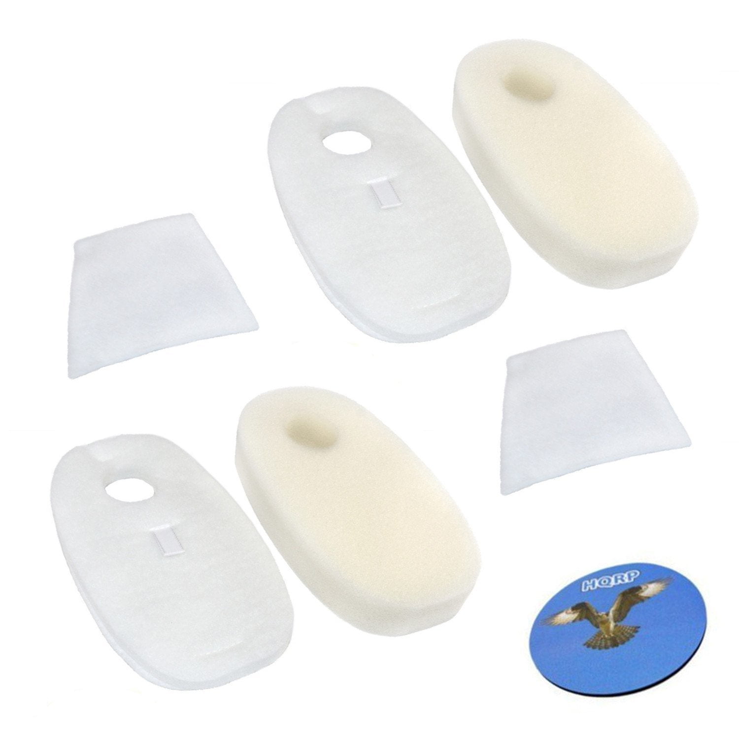 HQRP 2pack Filter Kit for Shark Rocket DeluxePro HV319Q Hand Vac