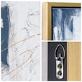 thumbnail image 6 of Empire Art Direct Blue Shadows Textured Metallic Hand Painted Triptych Wall Art, 20" x 60" x 1.5" each, Ready to Hang, 6 of 13