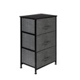thumbnail image 2 of Zimtown 3 Drawer Fabric Bins - Organizer Unit for Bedroom ,Hallway, Entryway, 2 of 6