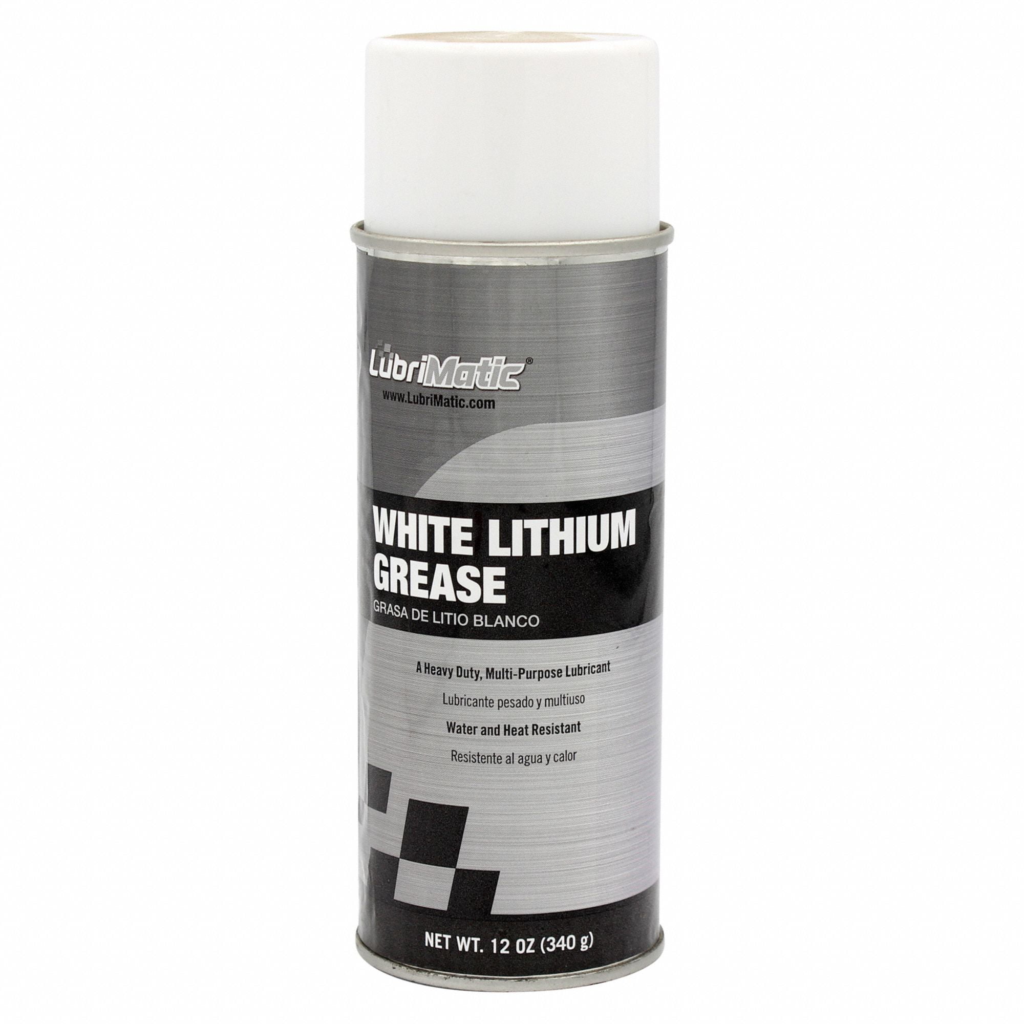 Lubrimatic Lithium Grease w/PTFE,12 oz,Can 11363