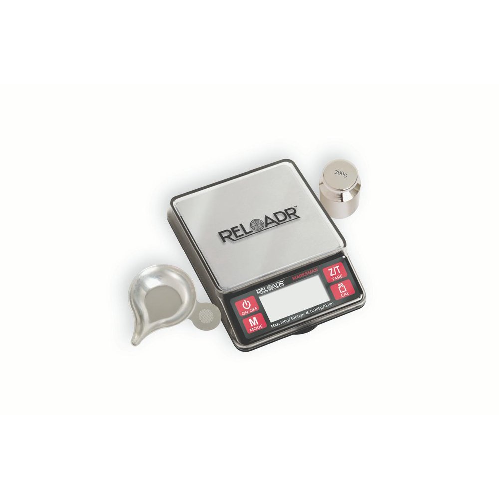 MARKSMAN Digital Reloading Scale Milligram 100g x 0.005g, 1500 Grains x