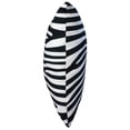 thumbnail image 2 of Everything Comfy Zebra Print Decorative Throw Pillow, 16x16 Inch, White/Black,, 2 of 4