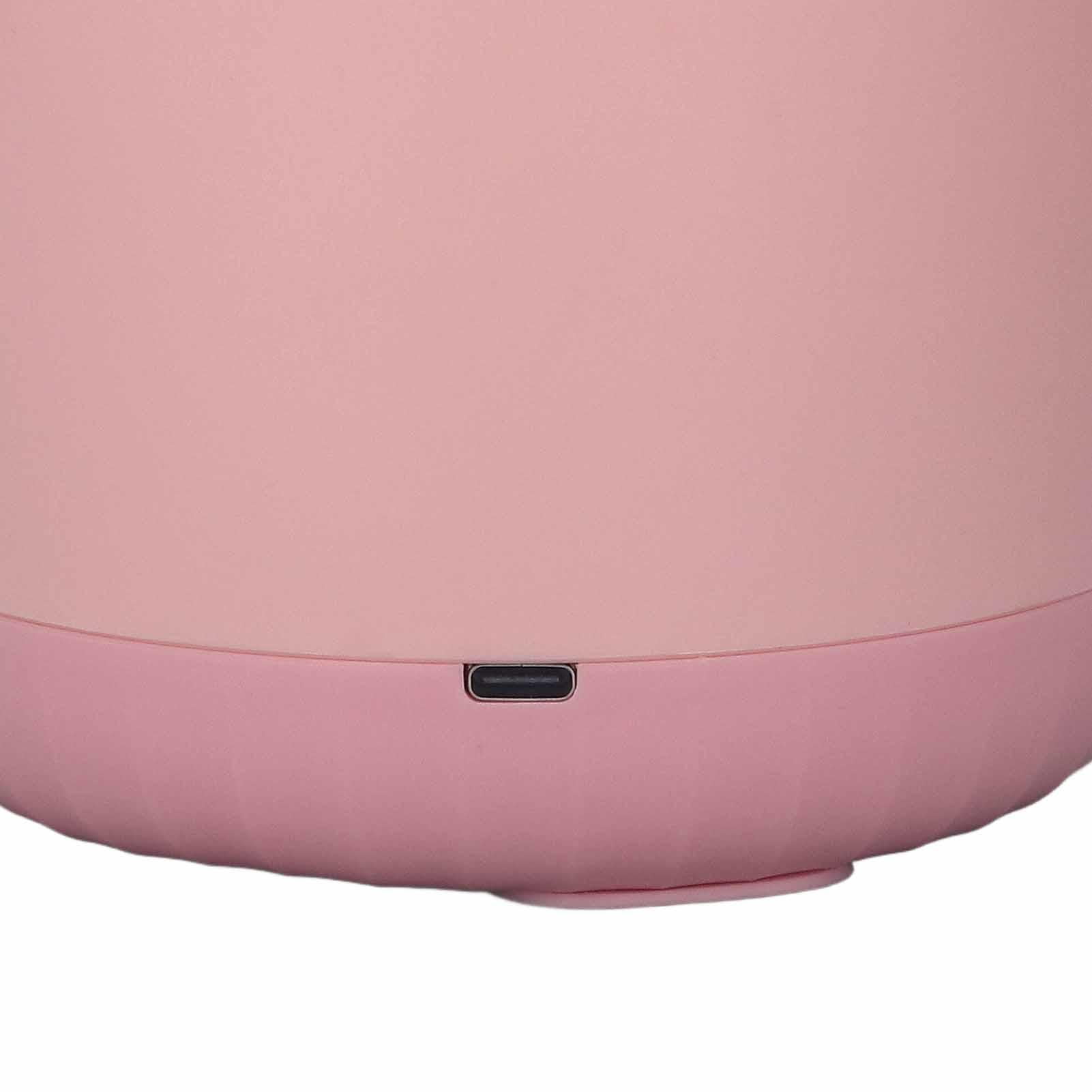 BOKYAN Electric Milk Bottle Shaker – USB Rechargeable, Large Capacity, Portable, Pink