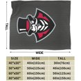 thumbnail image 3 of Austin Peay State University Fleece Blanket, Very Soft Microfiber Flannel Blanket for Couch Warm and Cozy for All Seasons, 3 of 6