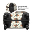 thumbnail image 3 of Goofa Colorful Armadillos Pattern Luggage Covers For Suitcase,Suitcase Cover Protector Fit 18-32 Inch Luggage-Small, 3 of 9