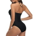 thumbnail image 6 of Babysbule Womens One Piece Swimsuits Fashion Summer Jumpsuit Bikini Elegant Ladies Cover Belly Conservative Swimsuit, 6 of 9