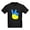 Black, variant on CafePress - Ukrainian Flag Peace Sign Ukraine Native H T Shirt - Dark T-Shirt Kids XS-XL