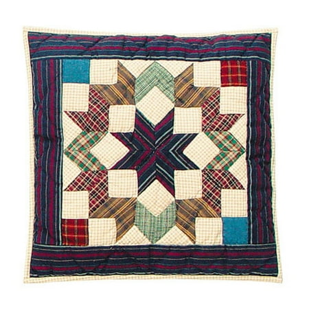 Patch Magic Star Light Cotton Throw Pillow