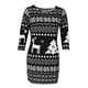 thumbnail image 5 of Nuevo vestido mini de manga larga para fiesta de cóctel de invierno para mujer METRO, 5 of 9