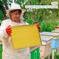 thumbnail image 6 of YIYIBYUS 30PCS Bee Hive Foundations Premium Beeswax Material Beeswax Beekeeping Frames for Fast Hive Building Wax Foundations for Deep Brood Bee Hives Essential Equipment for Beekeepers, 6 of 19