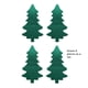 thumbnail image 3 of Wosthever 4 unidades/juego de cubiertos colgantes de Navidad, chimenea, de pared, centro de , tenedor, cuchara, bolsa de almacenamiento, Kits de decoración para fiestas Verde, 3 of 6