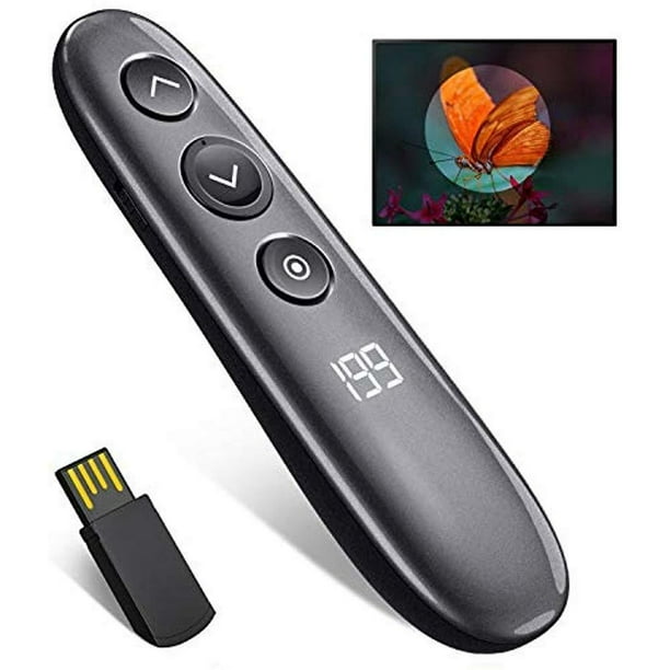 Wireless Presentation Remotes Presenter Spotlight Magnify Support LED