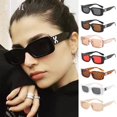 thumbnail image 2 of Gafas De Sol Cuadradas De Marco Pequeño X Decorativos Retro De Moda Femeninas, 2 of 4