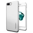 thumbnail image 1 of Funda Thin fit Spigen para iPhone 7 8 plus Satin silver, 1 of 2