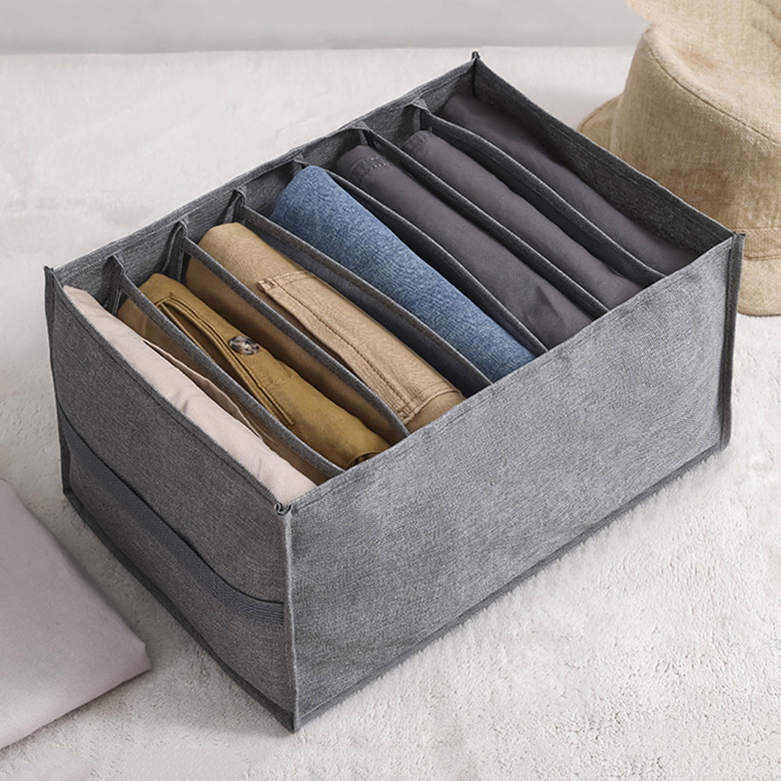 ONHUON Bag Sorting Mesh Clothes Box Separator Box Pants Clothes Storage Wardrobe Cationic Drawer