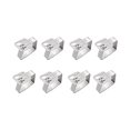 thumbnail image 1 of Wosthever 8 piezas de clips de mantel gruesos de acero inoxidable 430, abrazaderas de mantel, diseño de mariposa, soporte decorativo para mantel, clips de Cocina y Comedor No.2 Wosthever HA024956-02, 1 of 1