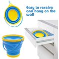 thumbnail image 4 of Foldable Beach Bucket Set, 3PCS Collapsible Beach Bucket Sand Buckets for Beach, Collapsible Sand Toys for Beach Party, Fun Summer Activities, Travel Sand Toys, 4 of 5