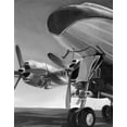 thumbnail image 2 of Harper, Ethan 12x14 Black Ornate Wood Framed with Double Matting Museum Art Print Titled - Aviation Icon II, 2 of 4