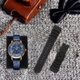 thumbnail image 4 of LOLIPPYY Stylish Silicone Watch Band 22mm Watch Strap Watch Wristband for Replacement (Black), 4 of 7