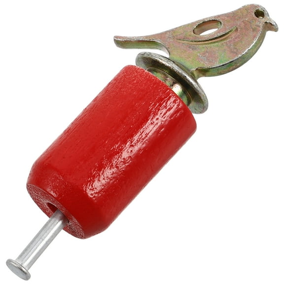 Wooden Bird Call Whistle Toy for Kids Fun and Educational with Realistic Sounds Red