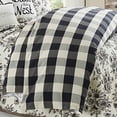 thumbnail image 3 of Hiend Accents Unisex Super King Camille Duvet Set 3 Piece - FB1778DS-SK-BK One Size, 3 of 9