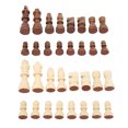 thumbnail image 2 of Dual Color Chess Figures, Chess Pieces Toy Excellent Wood Lightweight Wear Resistant 32PCS  For Daily Entertainment, 2 of 8