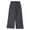 Dark Gray, variant on Girls Flare Leggings Kids Uniform Pants Zipper and Pockets Kids Hop Dance Trousers High Waisted Button Summer Beach Pants Daily School Wear Tops Dark Gray 6-8 Years
