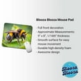 thumbnail image 2 of Bumblebee Bee on Leaf Mouse Pad Low Profile Gaming Mat, 2 of 7
