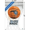 thumbnail image 3 of NBA Orlando Magic - Drip Basketball 21 Wall Poster, 22.375" x 34", 3 of 3