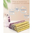thumbnail image 2 of CHL-- 36 Pcs Rabbit Chew Sticks Chew Toys with Mixed Natural Flowers, Roses, Chrysanthemums and Forget-me-Not, 2 of 4