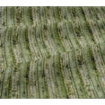 thumbnail image 4 of oneOone Cotton Jersey Light Green Fabric Texture & Triangle Geometric Sewing Material Print Fabric By The Yard 58 Inch Wide, 4 of 4