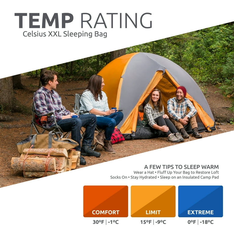 Tent Best Zero Degree Sleeping Bag For Backpacking TETON Sports