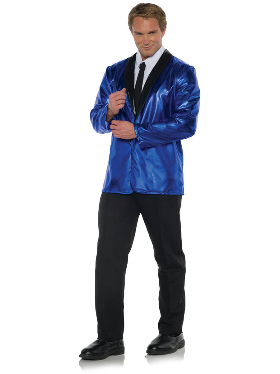 UnderWraps Men's 50s Doo Wop Group Singer Blue Costume Jacket 2X-Large ...