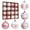 16Pcs Pink Christmas Ball Ornaments Set, variant on 16Pcs Pink Christmas Ball Ornaments Set – 2.36" Shatterproof Xmas Tree Decorations, Glitter & Matte Hanging Balls, Elegant Pink Christmas Tree Baubles for Holiday Party, Wedding, or Home Décor