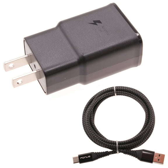 Type-C Fast Home Charger for Nokia G400 5G Phone - 6ft USB Cable Quick Power Adapter Travel Wall O1B Compatible With Nokia G400 5G Model