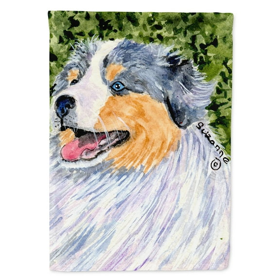 Caroline's Treasures SS8736-FLAG-PARENT Australian Shepherd Flag, , multicolor