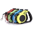 thumbnail image 3 of Automatic Dog Leash with One-Hand Lock, Retractable Pet Rope with Strong Cable, 16ft Telescopic Lead for Medium Large Dogs, 3 of 10
