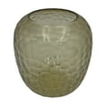 thumbnail image 3 of Bergamo Art 10" Decorative Handmade Glass Light Smoke Patterned Vase, 3 of 6