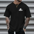 thumbnail image 2 of Big and Tall Shirts for Men Printing Popular Casual Loose Round Neck Short Sleeved T Shirt Big And Tall Men's Shirts Workout for Men Loose Fit Mens Tee T Shirt Mens Set Graphic Pack Night L, 2 of 6
