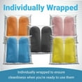 thumbnail image 2 of WeCare Individually Wrapped Soft Foam Earplugs - 30 Pairs - 33dB - Comfortable Ear Plugs for Sleeping, Construction, 2 of 7