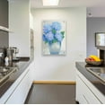 thumbnail image 3 of Epic Art 'Blue Hydrangeas in Vase II' by Tim O'Toole, Acrylic Glass Wall Art, 24"x36", 3 of 3