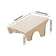 thumbnail image 3 of Zapatero de dos niveles, bandeja de almacenamiento, armario para zapatos de dormitorio, estante escalonado, ahorra espacio, diseño plegable, estructura metálica, base de madera, diseño de 2, 3 of 9