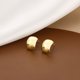 thumbnail image 5 of Pendientes para mujer, regalos para mujer, tendencia de moda, pendientes pequeños y exquisitos de oro de doble cara para mujer, pendientes de moda, 5 of 5