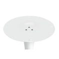 thumbnail image 2 of Aron Living Rose 35.5" Round Mid-Century Wood Top Bar Table in White, 2 of 8