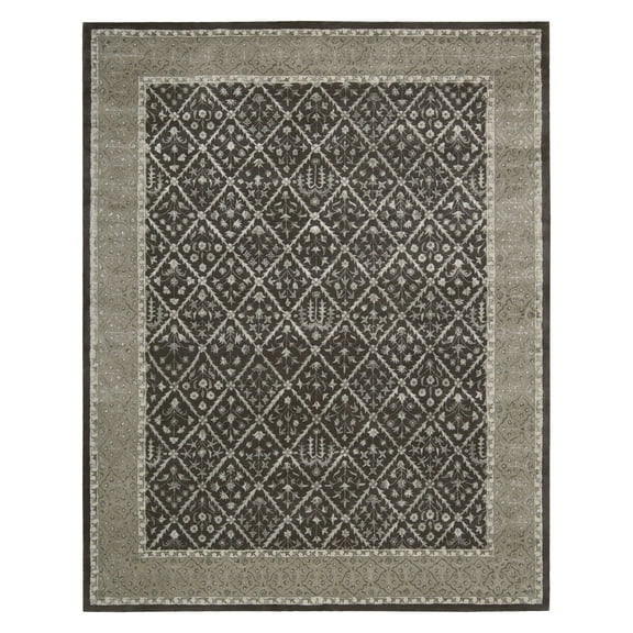 Nourison Symphony SYM05 Area Rug - Charcoal