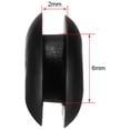 thumbnail image 3 of Anillos de junta de cable de goma Uxcell .16" Dia Negro Paquete de 50, 3 of 5