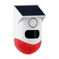 thumbnail image 4 of Alarma solar con wifi y graffiti, alarma antirrobo para exteriores, luz solar, detector de infrarrojos, sirena de luz y sonido, 4 of 4