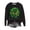 Tops-A397Black, variant on LEKWK St Patricks Day Women Celtic Knot Shamrock Graphic Tees Crew Neck Sweatshirts Casual Tops Beer Mug Print Pub Outfits